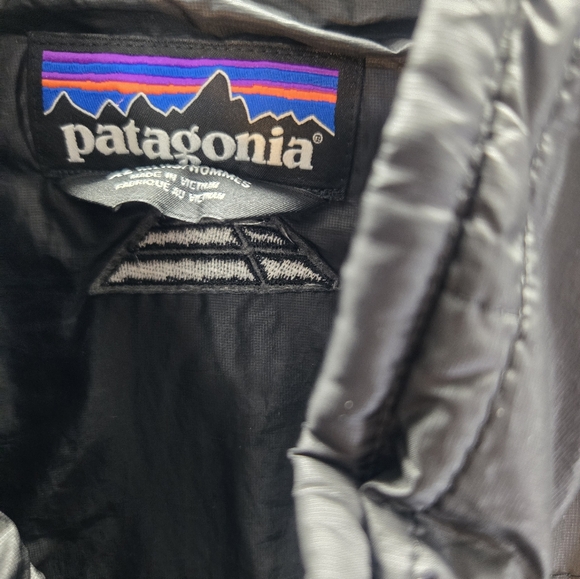 Patagonia Men's XL Black Nano Puff Vest Primaloft Quilted Zip With Logo - Picture 3 of 6